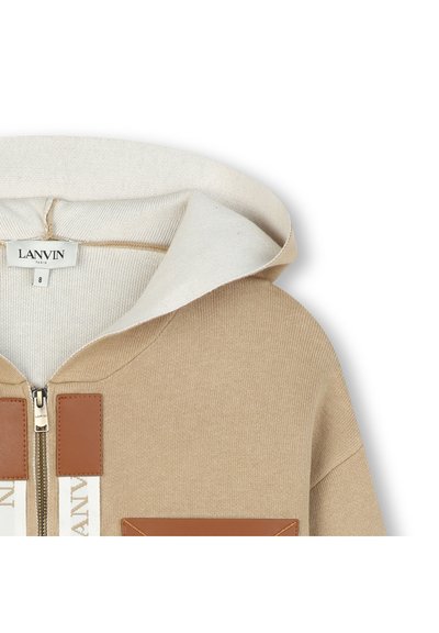 LANVIN Gilet - stone/off-white