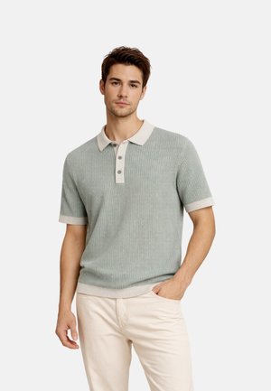 Jack & Jones, JACK & JONES POLOSHIRT BLUCHRIS KURZARMSHIRT IM DOPPELPACK - Poloshirt - grün