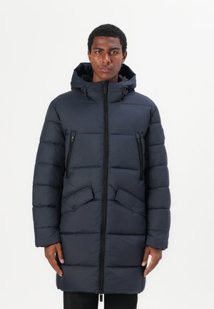 Winter coat - sky captain blue
