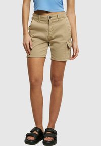 Urban Classics - HIGH WAIST - Shorts - unionbeige Thumbnail-Bild 1