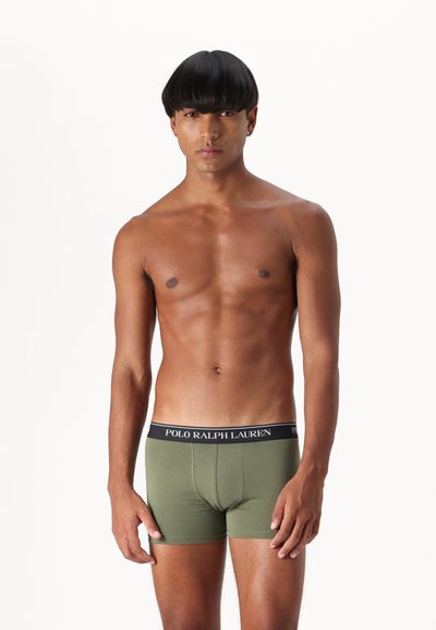 Polo Ralph Lauren TRUNK 3 PACK - Trumpikės - olive/khaki/black