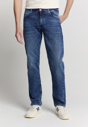 RELAXED FIT  - Jeans Straight Leg - stone used denim