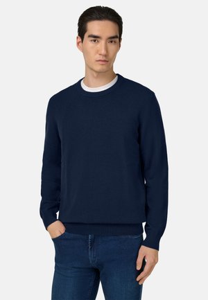 CREW NECK - Jumper - navy blue