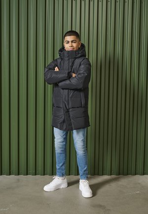 ONLY & SONS junior OSJCARL LIFE LONG COAT  - Vinterjakker - black