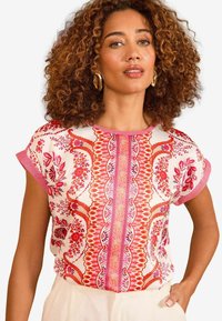 Love & Roses - - T-shirt z nadrukiem Miniatura obrazu 1