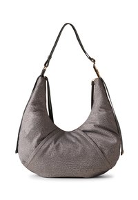 Borbonese FOLD HOBO MEDIUM - Handbag - clay grey