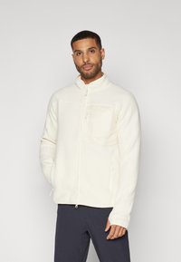 Peak Performance - ZIP JACKET - Fleecejas - vintage white Miniatuurafbeelding 1