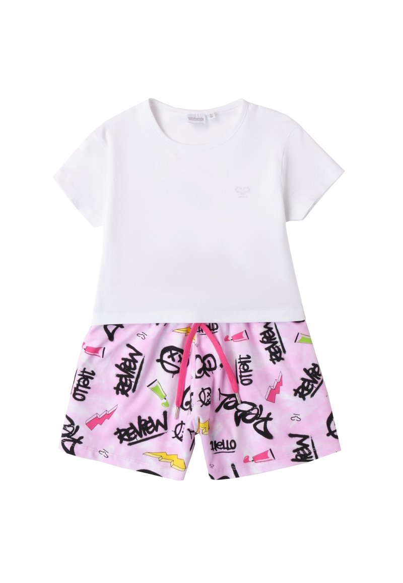 Sarabanda TWO PIECES COMPLETE - Shorts - bianco ottico