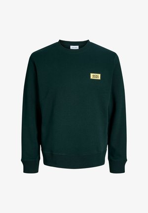 Jack & Jones, JJRUSH CREW NECK - Sweatshirt - scarab
