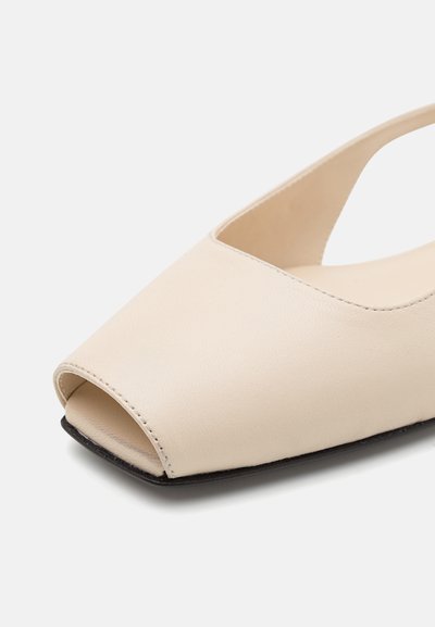 GIABORGHINI VERA - Balerini peep toe - cream