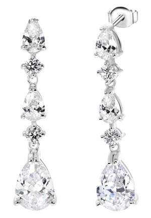 925 SILVER - Oorbellen - silver-coloured