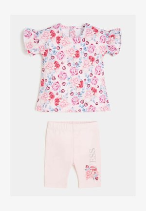 SET - T-shirt print - rose