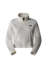 GLACIER CROPPED ¼ ZIP - Fleece trui - white dune