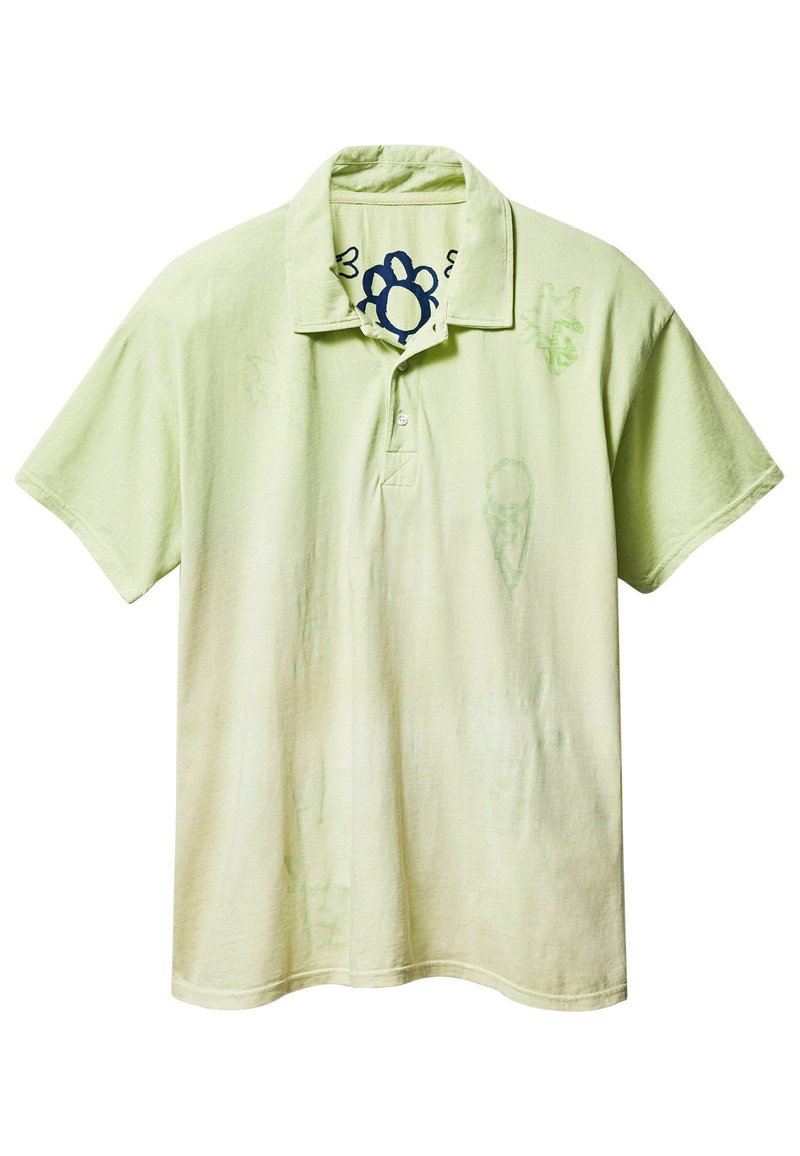 Desigual Poloshirt groen Desigual Poloshirt groen