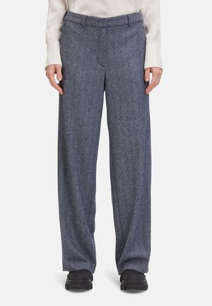 Pantaloni - dunkelblau grau