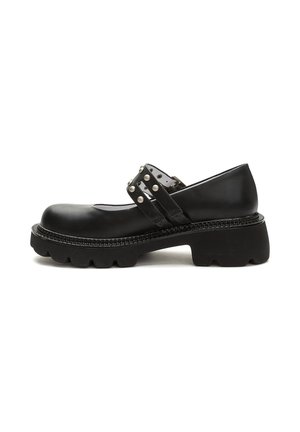 Riemchenballerina - black