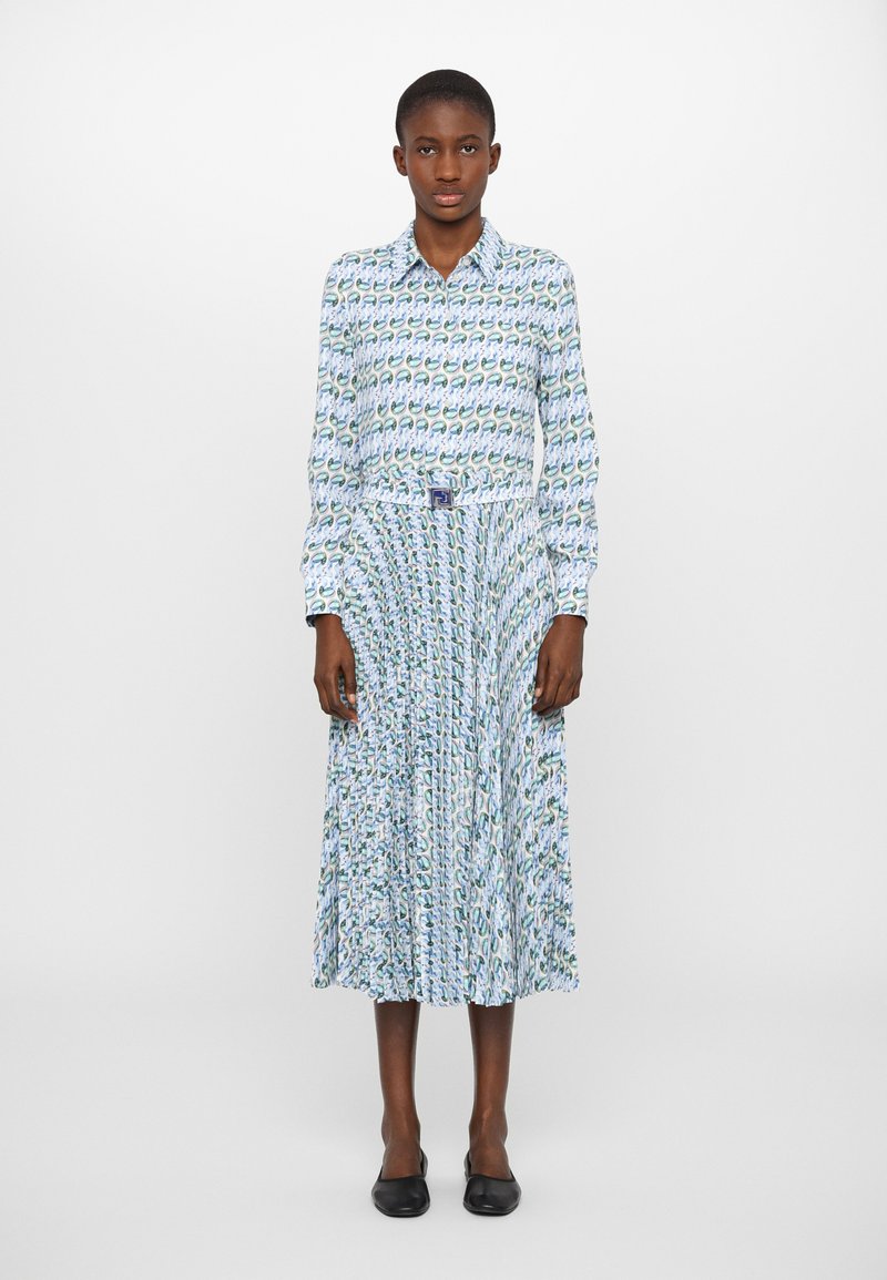 Tory Burch PRINTED DRESS - Rochie tip cămașă - blue lucky duck