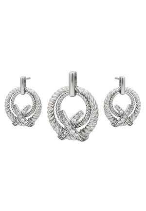 SET - Cercei - silver-coloured