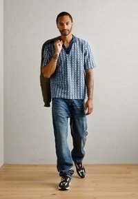 Scotch & Soda PRINTED RELAXED FIT - Poloshirts - faded denim