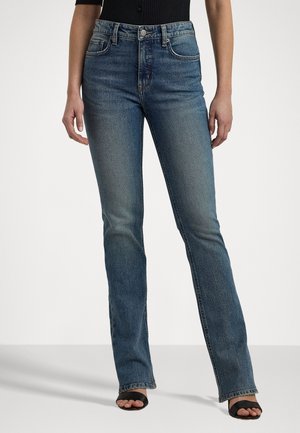 HIGH RISE BOOT JEAN - Bootcut jeans - dusk indigo wash