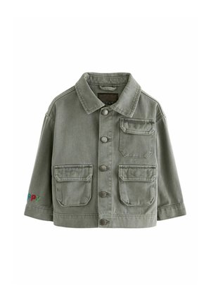 Next REGULAR FIT - Jeansjacke - sage green