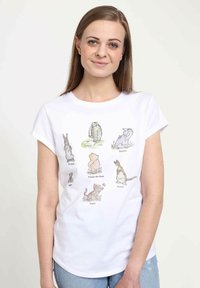 Disney DISNEY WINNIE THE POOH WINNIE POSTER - Camiseta estampada - white