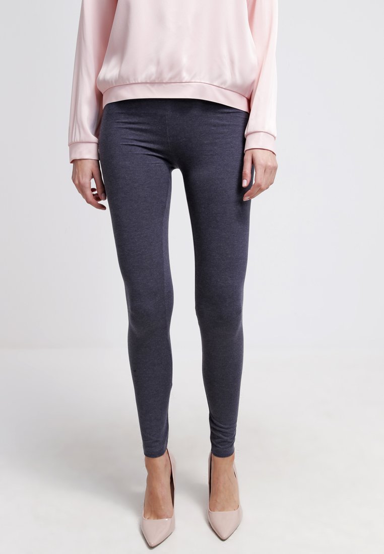 Zalando Essentials Leggings Trousers dark blue/mottled dark blue