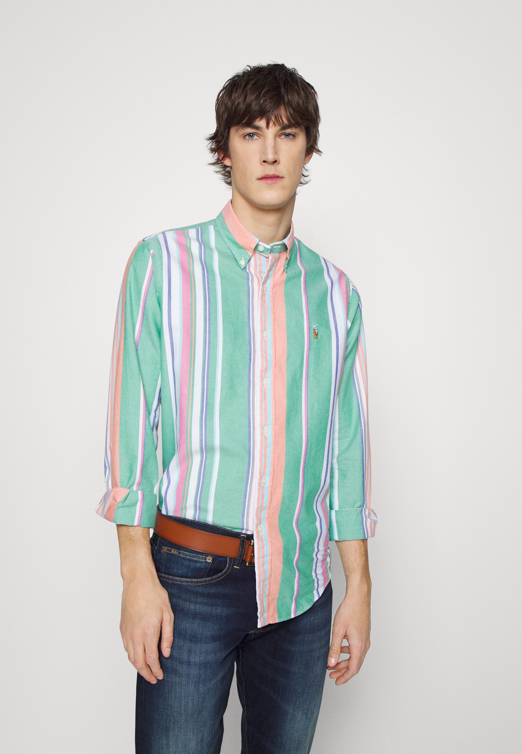 green ralph lauren button down