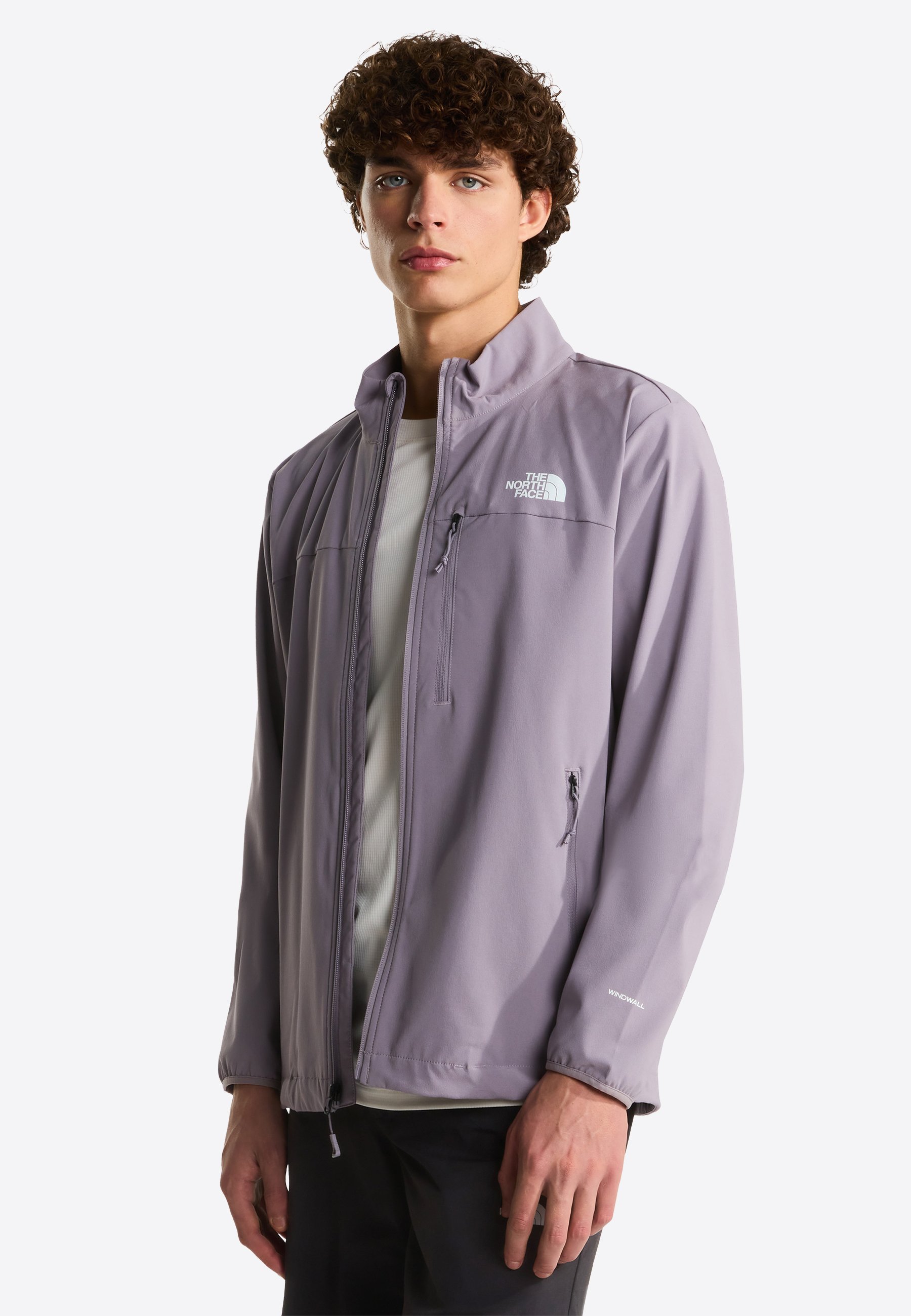 ジャケット・アウター issue things No Collar Coat grey The North Face M NIMBLE - Training jacket - transcendent grey/dark