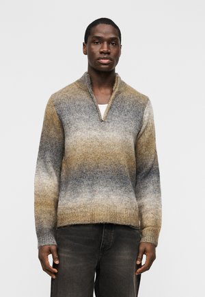 VIAAN - Jumper - grey/green/brown