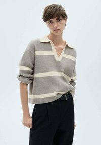 Mango - Long sleeved top - grey Thumbnail Image 1