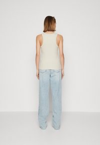 GAP HIGH NECK TANK - Topper - beige