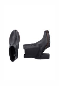 Rieker Bottines à plateau - schwarz