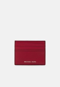 Michael Kors - TALL CARD CASE UNISEX - Portemonnee - crimson Miniatuurafbeelding 1