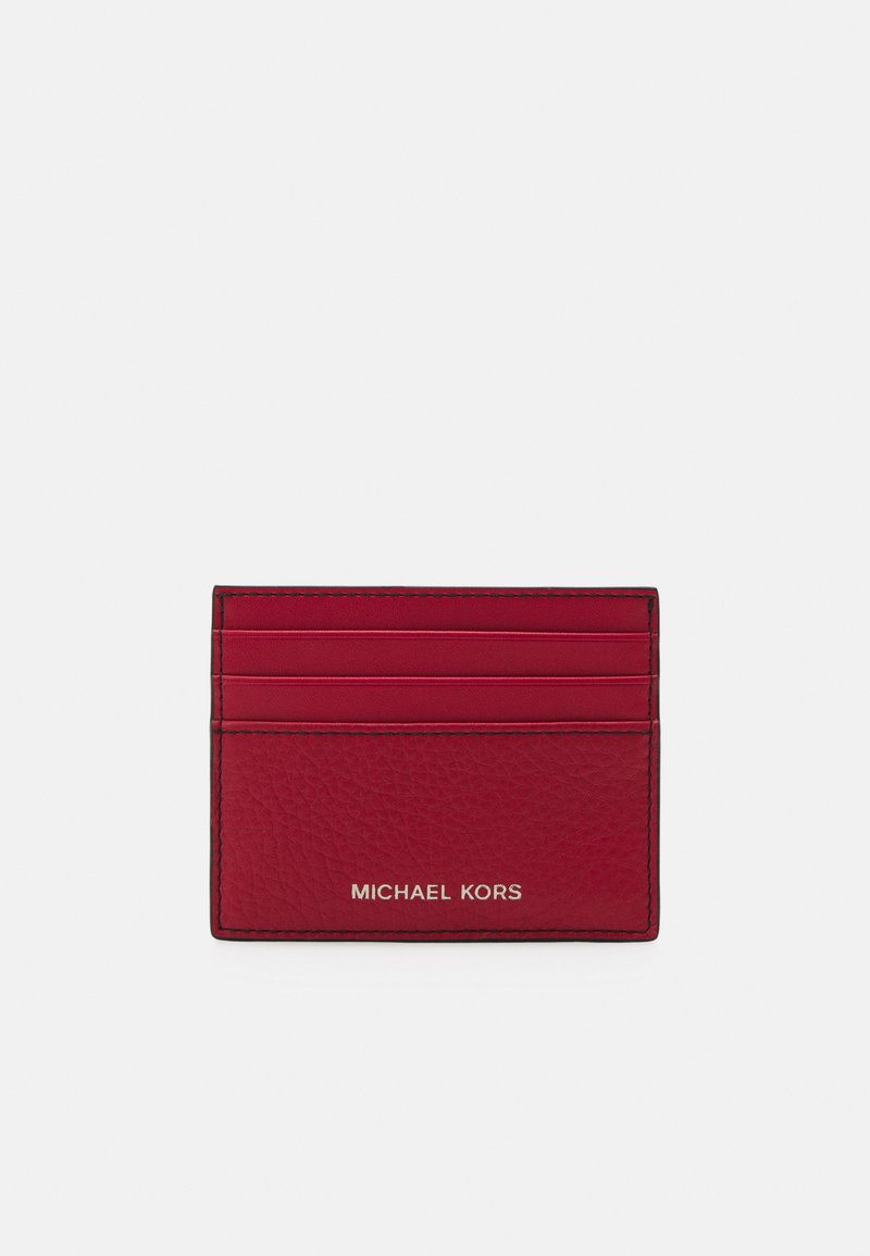 Michael Kors - TALL CARD CASE UNISEX - Portemonnee - crimson, Vergroten