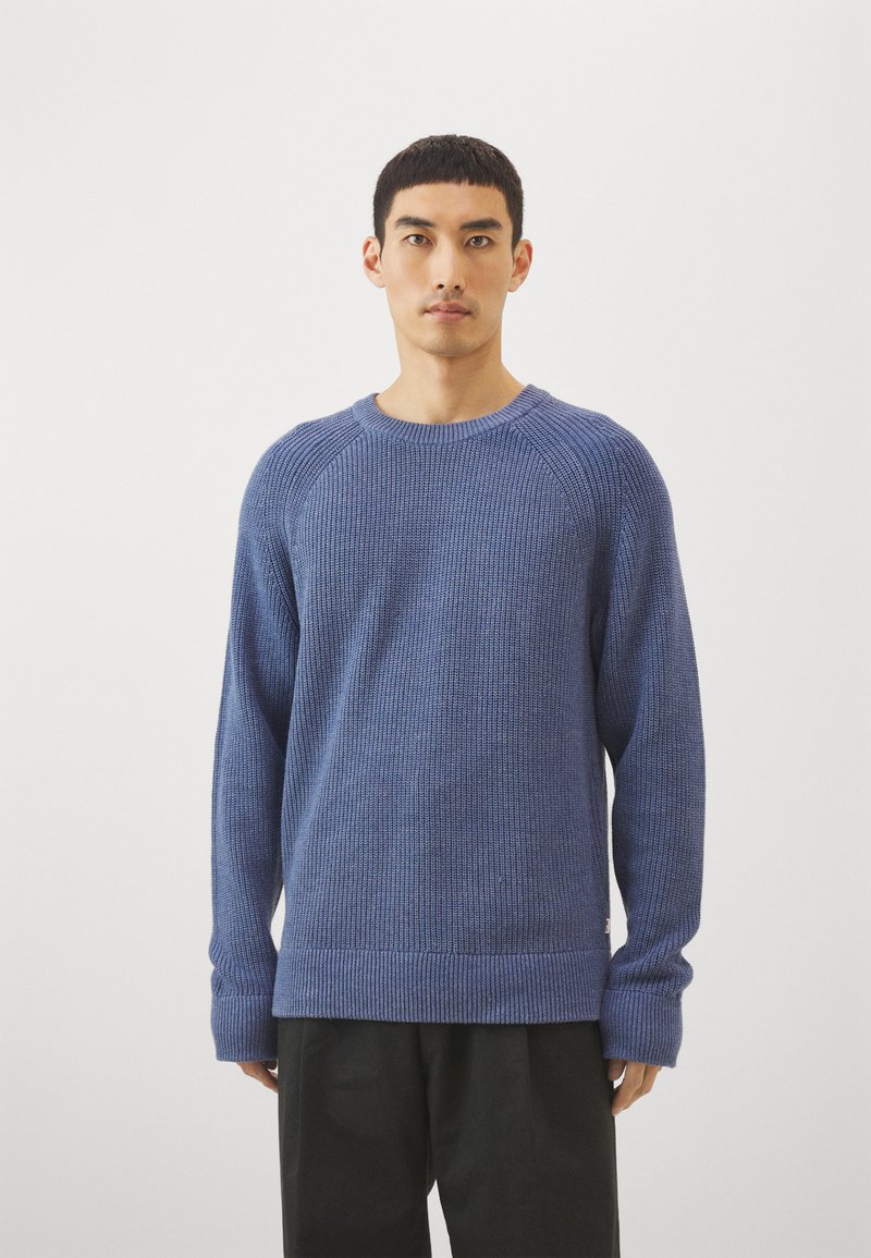 NN.07 JACOBO - Strikkegenser - gray blue