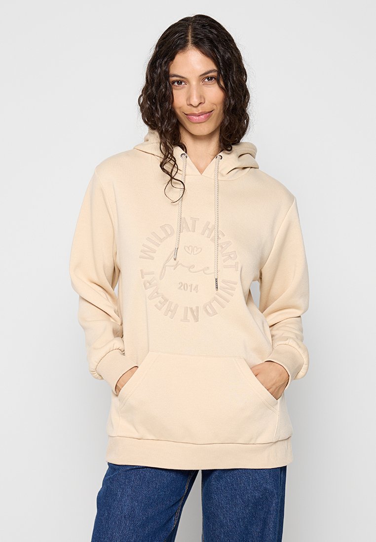 zwillingsherz Hoodie beige zwillingsherz Hoodie beige