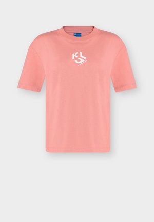 Karl Lagerfeld Jeans, KLJ REG MONOGRAM TEE - T-shirt imprimé - lantana