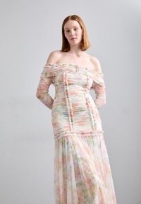 Needle Thread IMMORTAL ROUCHED OFF SHOULDER GOWN Occasion wear