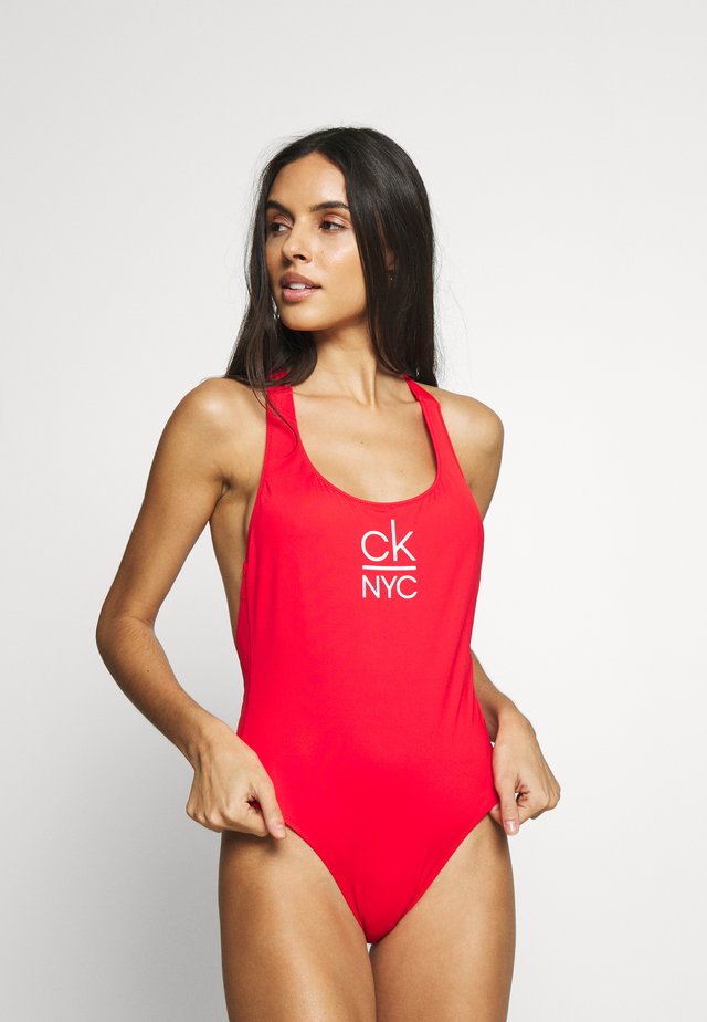 RACER BACK ONE PIECE - Badedrakt - high risk