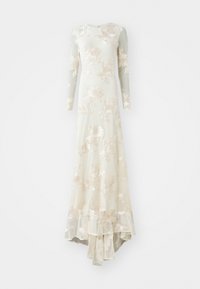 YAS YASFLOREE TRAIN DRESS - Svečana odjeća - gardenia
