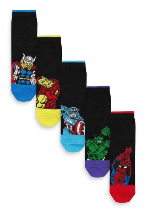 5 PACK RICH - Socken - black marvel avengers