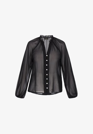 faina, Button-down blouse - black