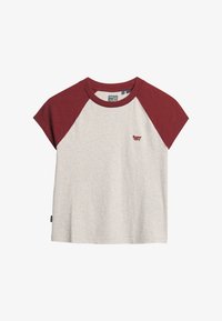 Seleccionado, rich burgundy glacier grey