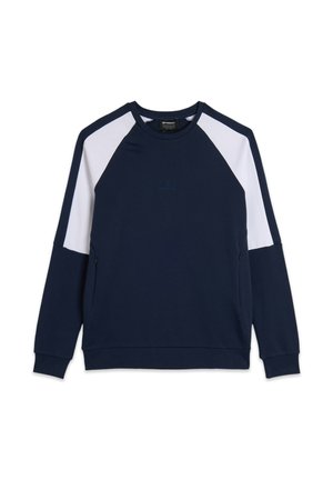 GIROCOLLO CON BLOCCHI  - Sweatshirt - blue