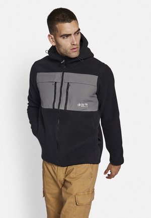 CURTIS  - Fleece jacket - black
