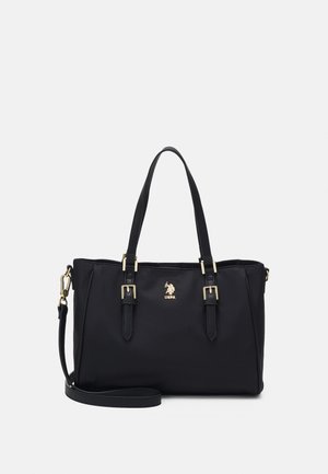 HOUSTON DOUBLE HANDLE - Handbag - black