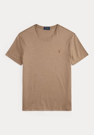 CUSTOM SLIM FIT SOFT COTTON T-SHIRT - T-shirt básica - grey cloud heather