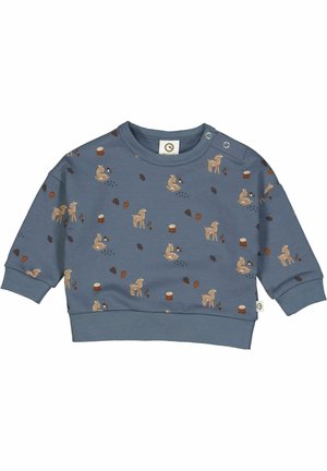 Sweatshirt - stormy blue  shade  bark
