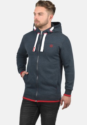 SDBENJAMINZIP - Sweatshirt - blue melange